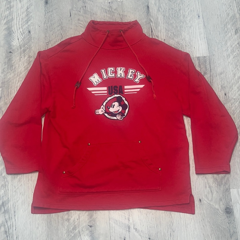 Disney Originals Disney Parks Red Mickey Sweatshirt vintage 1990s
